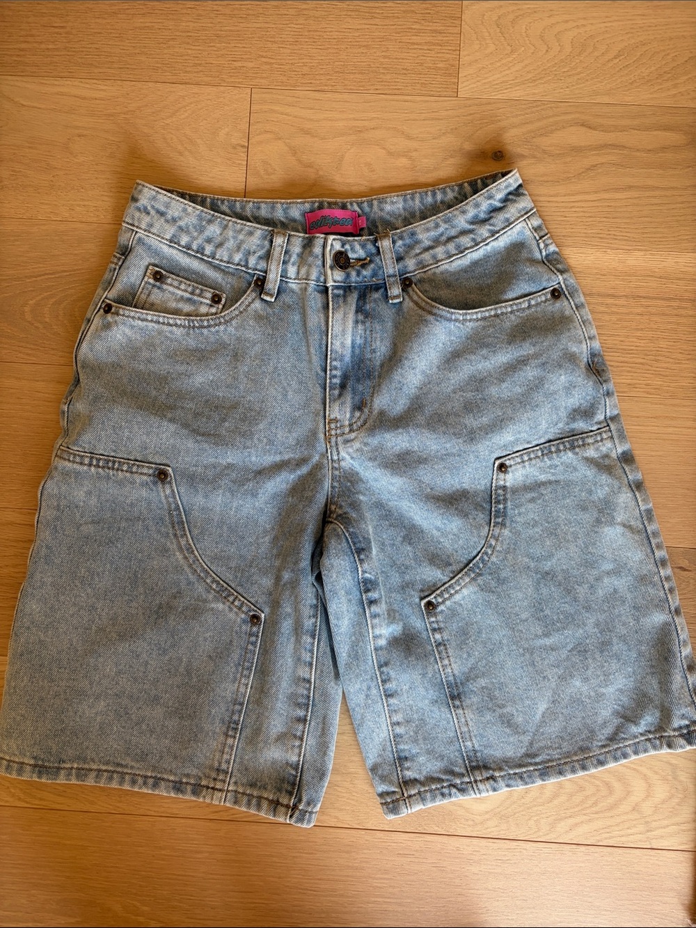 Edikted Jorts denim shorts